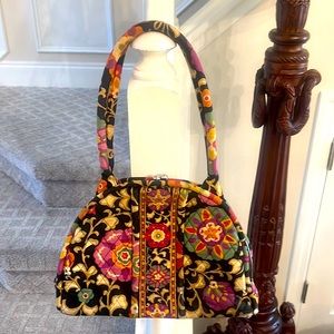 Retired pattern Vera Bradley Kiss lock bag.